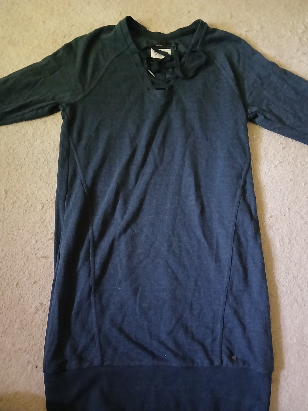 Prana Lace Up Dress Small